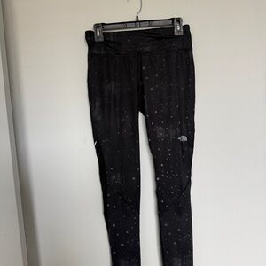 The North Face Black Polka Dot Jeggings